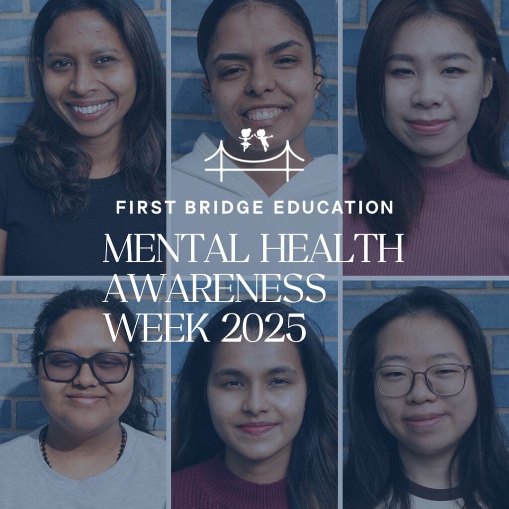 Staff portraits for Mental Health Awareness Week 2025 at First Bridge Education